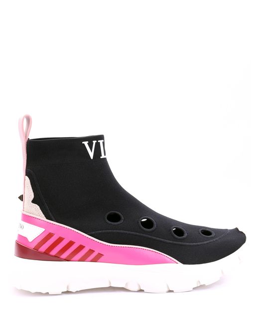Valentino Комбинированные кроссовки