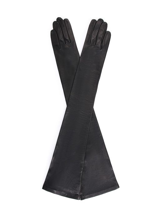 Sermoneta Gloves Перчатки кожаные удлиненные