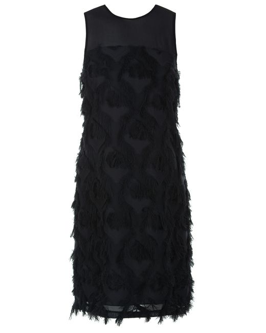 Michael Kors Платье коктейльное с бахромой