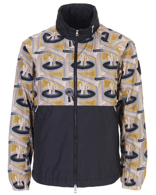 Moncler Куртка-ветровка с принтом
