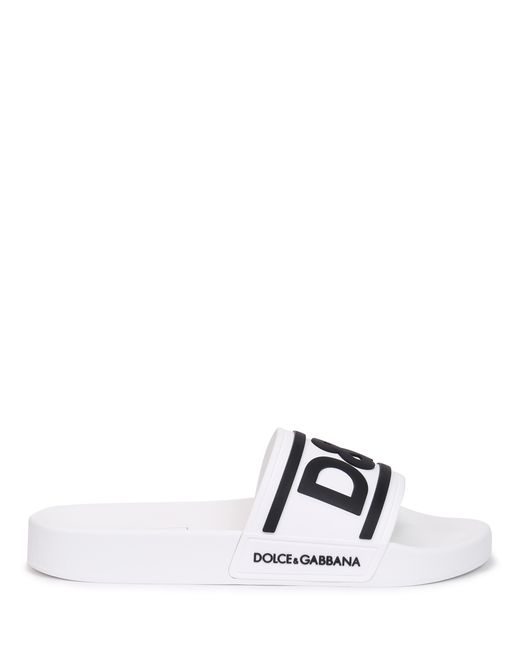 Dolce & Gabbana Шлепанцы резиновые