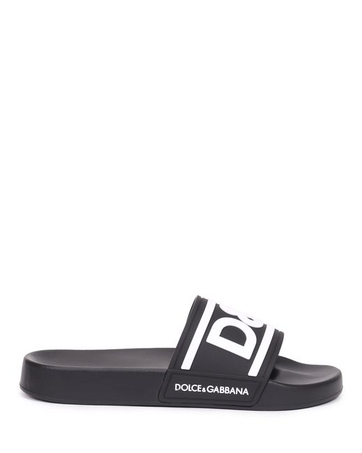 Dolce & Gabbana Шлепанцы резиновые