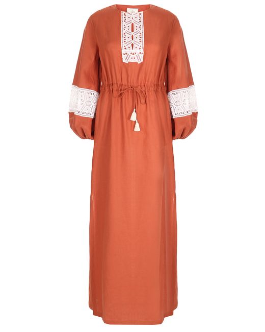 Holy Caftan Платье льняное