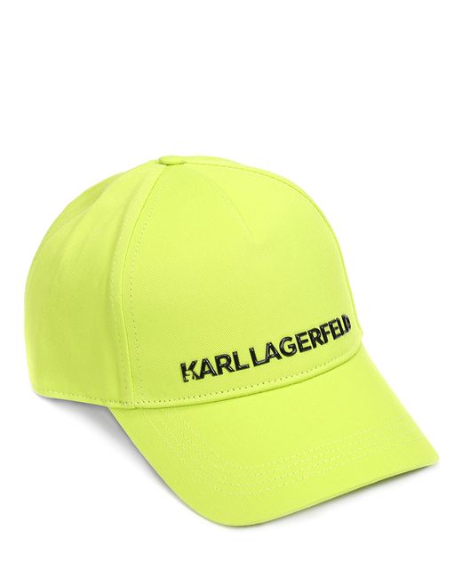 Karl Lagerfeld Бейсболка хлопковая Karl Essential
