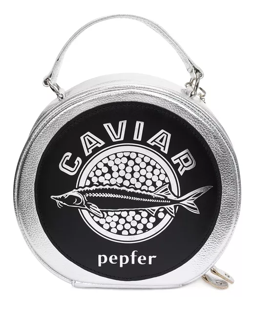 Pepfer Клатч кожаный Caviar