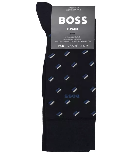 Boss Набор из двух пар хлопковых носков