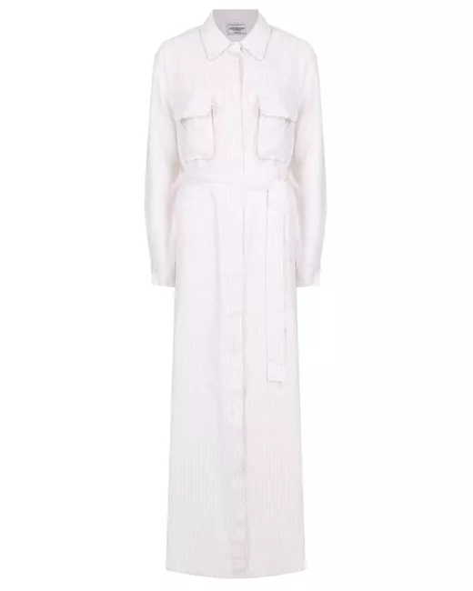Forte Dei Marmi Couture Платье-рубашка льняное