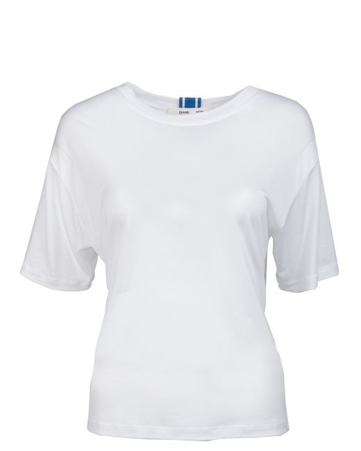 Diane Von Furstenberg Асимметричная футболка
