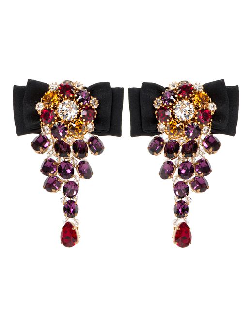 Dolce & Gabbana Серьги-клипсы с декором