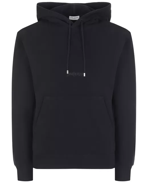 Saint Laurent Худи хлопковое