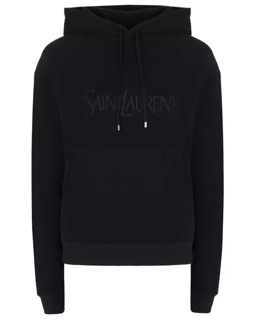 Saint Laurent Худи хлопковое