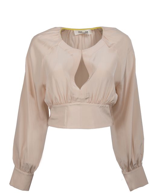 Diane Von Furstenberg Шелковая блуза