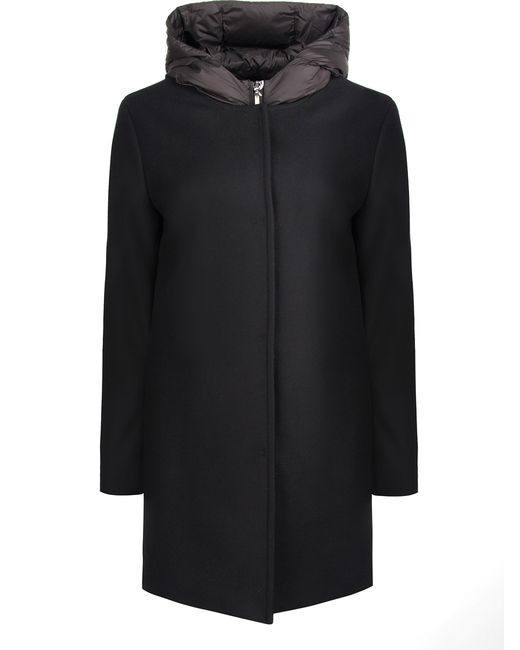 Jan Mayen Шерстяное пальто с капюшоном