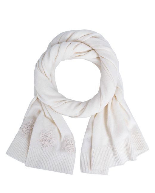 Ereda Вязаный шарф с вышивкой