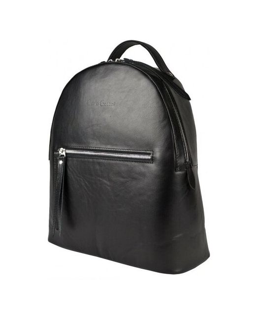 Carlo Gattini кожаный рюкзак Marliano black 3081-01
