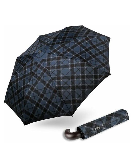 Goroshek Складной зонт 537241-5 Черно-синяя клетка