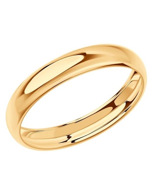 Sokolov Обручальное кольцо из золота 110187 размер 16