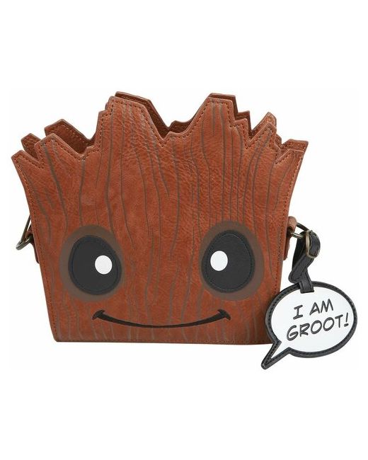 Loungefly Сумка Marvel Guardians Of The Galaxy Groot Face X-Body Bag