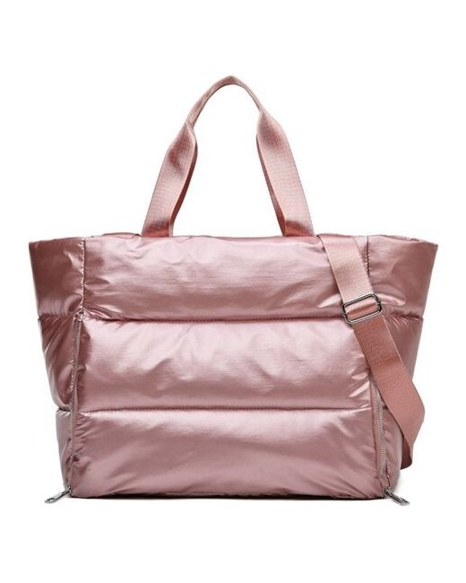 Jingpin Сумка дорожная сумка с ручками на плечо спортивная JIN-302-Pink