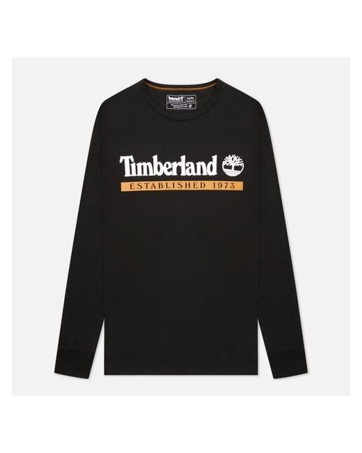 Timberland лонгслив LS Established 1973 чёрный Размер XL