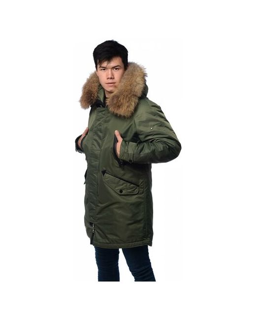 Clasna Зимняя куртка 102 размер 52 зеленый