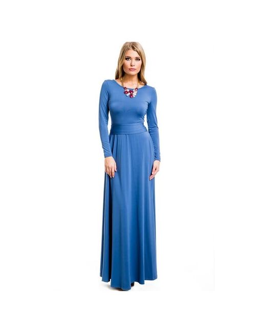 Mondigo Длинное платье с поясом 5923 размер 44