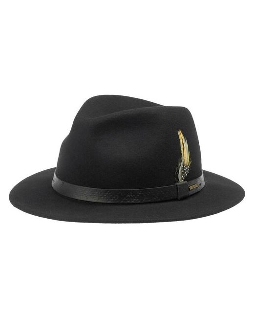 Stetson Шляпа арт. 2528108 TRAVELLER WOOLFELT черный размер 61