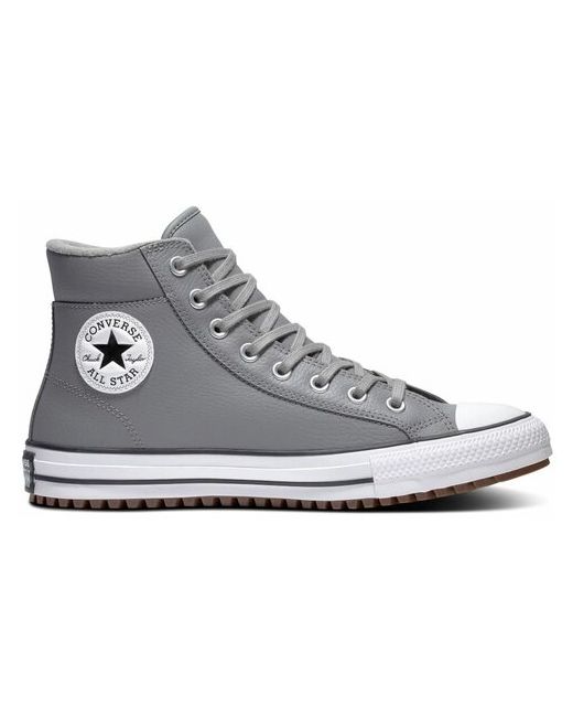 Converse Кеды Chuck Taylor All Star Boot Pc 168869 кожаные высокие серые 40