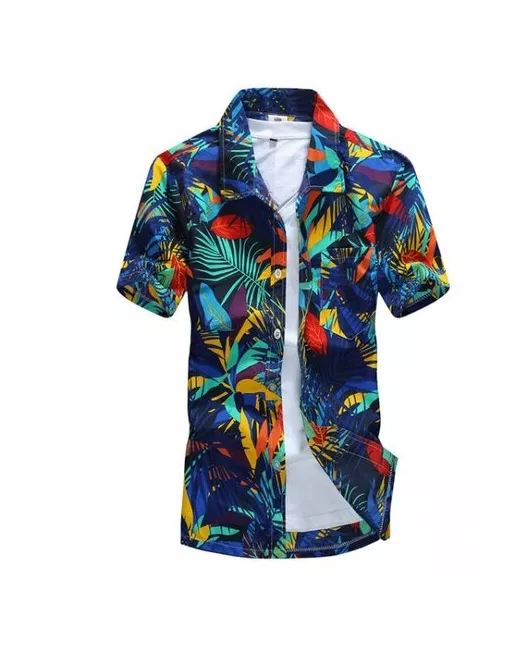 Happy Pirate Гавайская рубашка Palm размер XXL