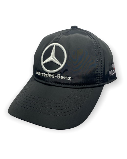 Mercedes Benz Бейсболка теплая с ушками/бейсболка зимняя ушками черная