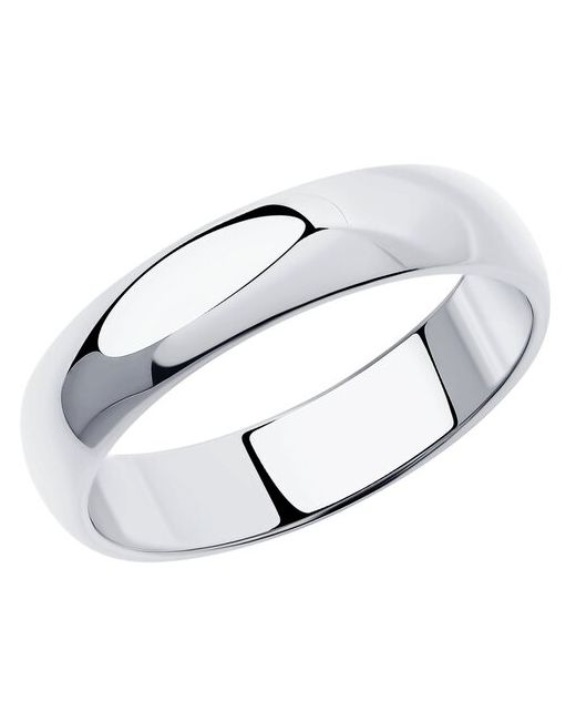 Sokolov Обручальное кольцо из серебра 94110030 размер 20