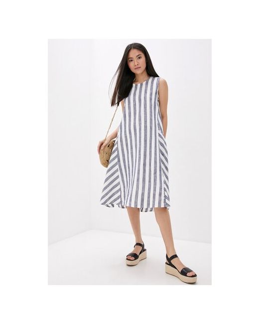 Baon Платье размер XL milk-barely mocca striped
