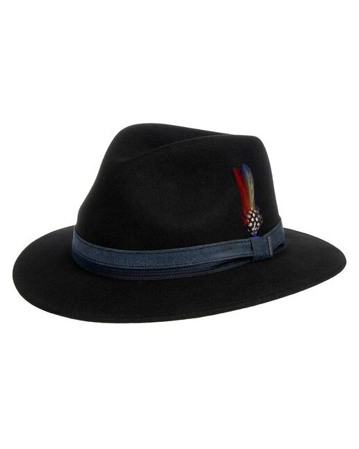 Stetson Шляпа арт. 2528116 TRAVELLER WOOLFELT черный размер 59