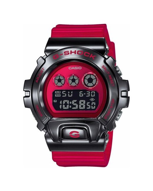Casio Японские наручные часы G-SHOCK GM-6900B-4ER с хронографом