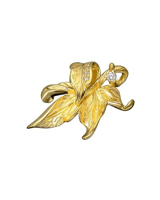 Альдзена Кулоны Подвеска Кленовый лист из золота
