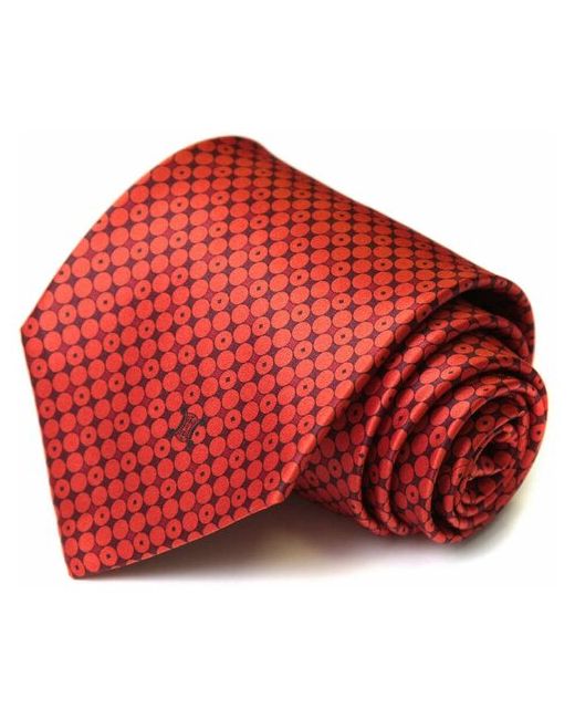 Céline Классический галстук в темно-красных тонах 58633