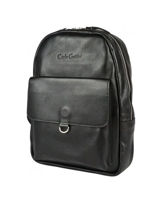 Carlo Gattini кожаный рюкзак Annicco 3077-01 black