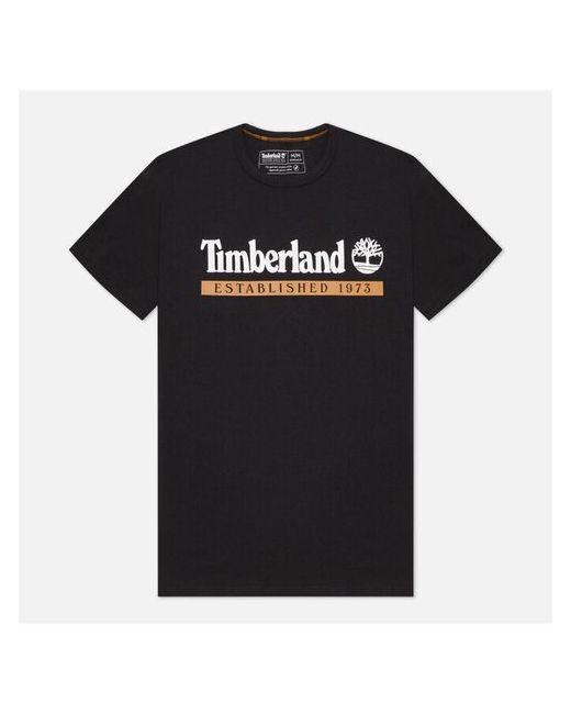 Timberland футболка Established 1973 чёрный Размер S