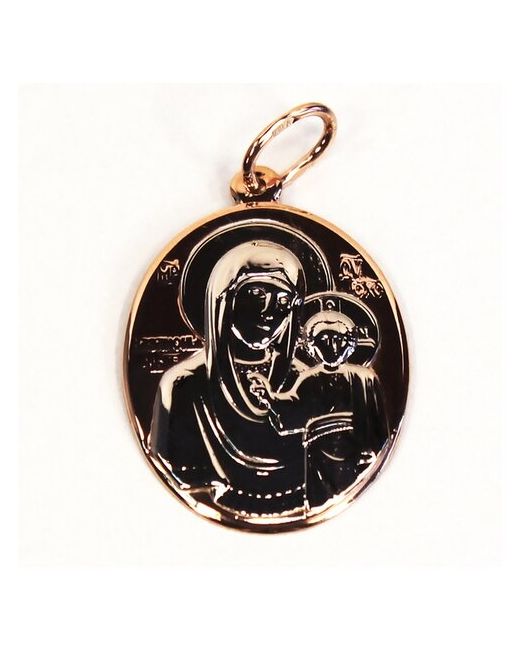 The-Jeweller Кулоны Нательная иконка Божья Матерь Казанская из золота