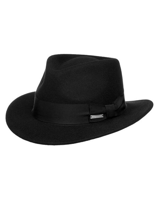 Seeberger Шляпа арт. 70441-0 FELT FEDORA черный размер 57