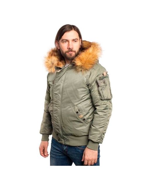 Nord Denali Куртка зимняя укороченная Denali N2B Military olive L 50