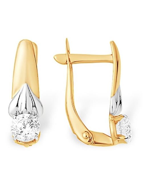 The-Jeweller Серьги из золота с фианитами