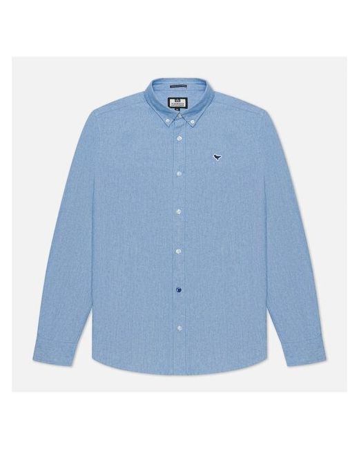 Weekend Offender рубашка Pallomari Cotton Oxford голубой Размер S