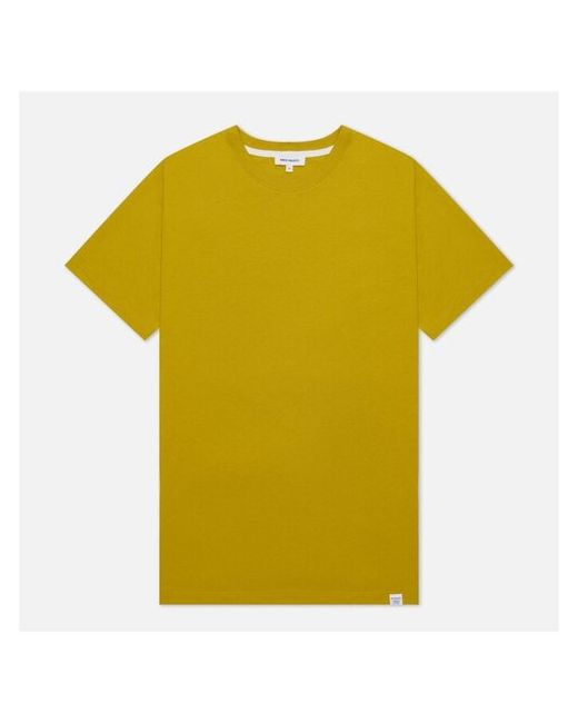 Norse Projects футболка Niels Standard Regular Fit жёлтый Размер S