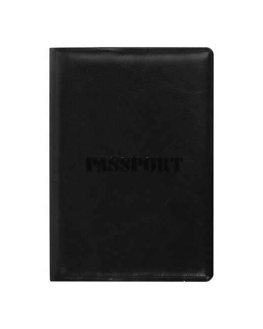 Staff Обложка для паспорта полиуретан под кожу паспорт черная 237599