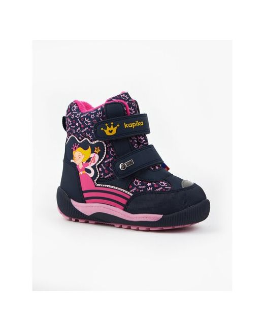 Kapika Зимние мембранные ботинки для девочек 23 размер