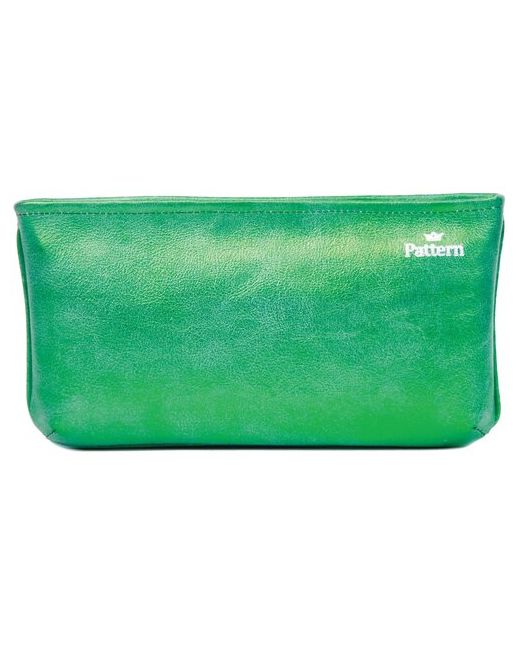 Pattern Поясная сумка клатч кроссбоди GLORY MINT дизайнерская натуральная кожа мятный 1043