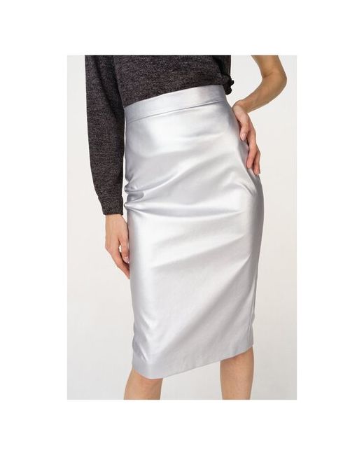 T-Skirt Юбка размер 44 серебряный