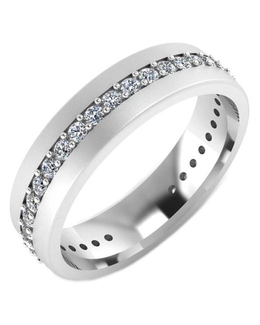Pokrovsky Серебряное кольцо с бесцветными фианитами 0101403-00775 размер 19