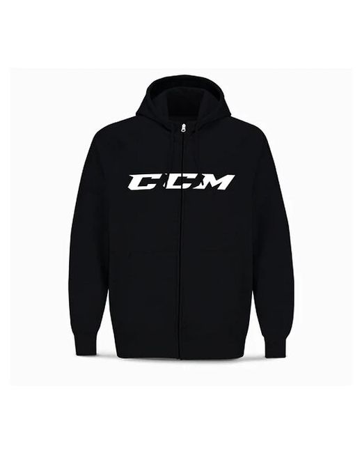 Ccm Толстовка Full Zip CVC Hoody SR взрослаяL черный/L